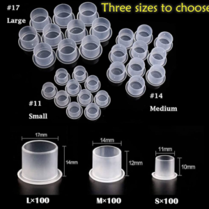 INK CUPS SIZE XG,M,S,XS