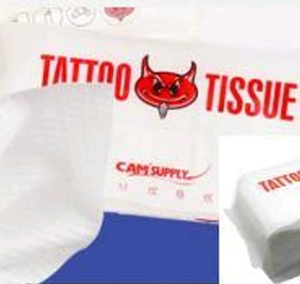 Papel de Seda o Toallitas desechables para tatuajes