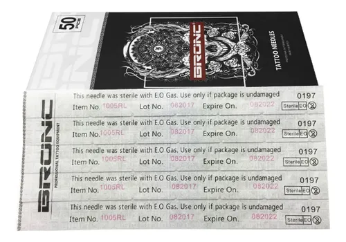 Agujas de varilla (tradicionales) Bronc Tattoo - Image 3