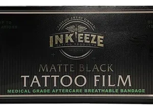 INKEEZE Matte Black Tattoo Film