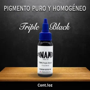 Tinta Dynamic Triple Black de 1 oz (30 ml)
