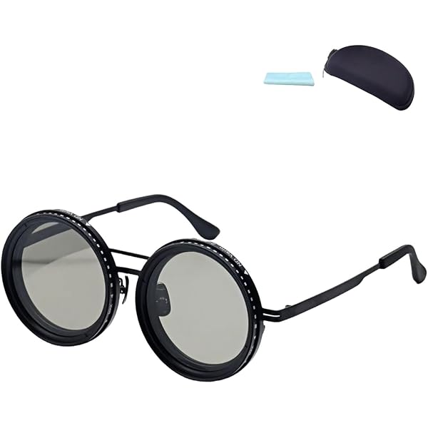 gafas de sol redondas con atenuación ajustable tattoo - Image 3