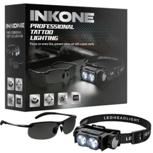 kit de iluminación profesional para tatuajes INKONE Professional Tattoo Lighting