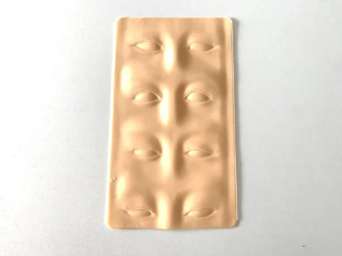 piel sintética de silicona en 3D para prácticar cejas - Image 3