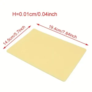 piel sintética de silicona para práctica de tatuajes A4 1.2 CM